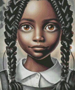 black wednesday addams art Diamond Paintings