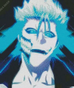 bleach grimmjow number 6 Diamond Paintings