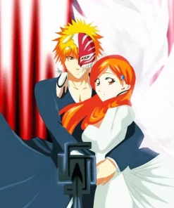 bleach ichigo girlfriend4 Diamond With Numbers
