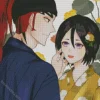 bleach rukia and her husband Diamond Paintings