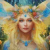 blond fairy Diamond Paintings