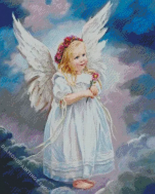 blonde angel Diamond Paintings