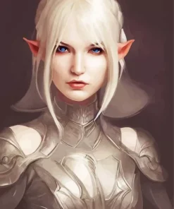 blonde elf Diamond Paintings