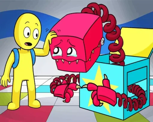 boxy boo Diamond With Numbers