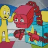 boxy boo Diamond With Numbers