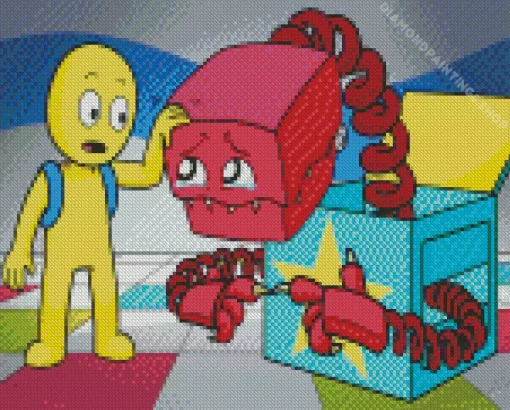 boxy boo Diamond With Numbers
