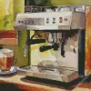 coffee machine art Diamond Paintings