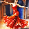 cool flamenco dancer art Diamond Paintings