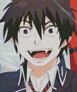 exorcist anime illustration Diamond Paintings