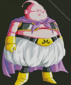 fat buu anime Diamond Paintings