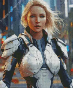 female robocop Diamond Paintings