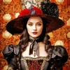 female victorian steampunk art Diamond Paintings