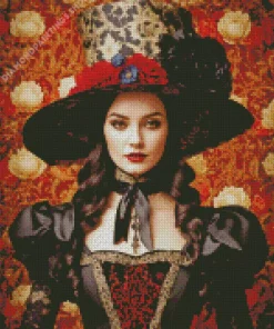 female victorian steampunk art Diamond Paintings