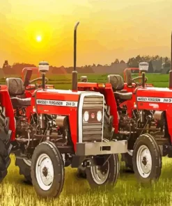 ferguson tractors Diamond With Numbers