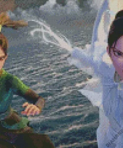 green snake characters Diamond Paintings
