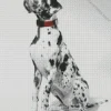 grey speckled great dane dog Diamond Paintings