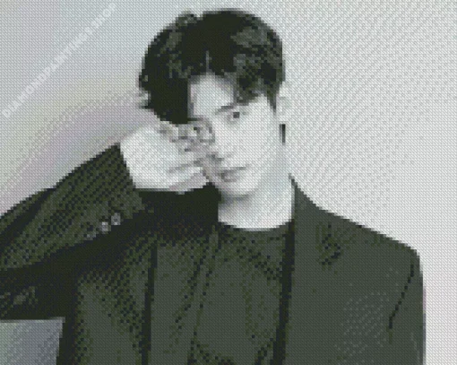 lee jong suk Diamond With Numbers