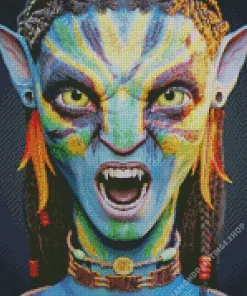 neytiri avatar Diamond With Numbers