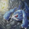 pokemon Metagross art Diamond With Numbers