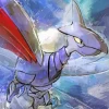 pokemon Skarmory anime Diamond With Numbers
