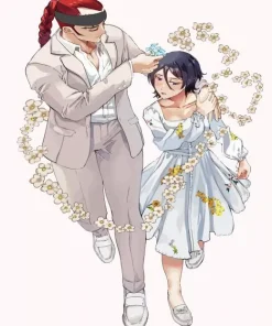 rukia and renji abarai Diamond With Numbers