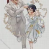 rukia and renji abarai Diamond With Numbers