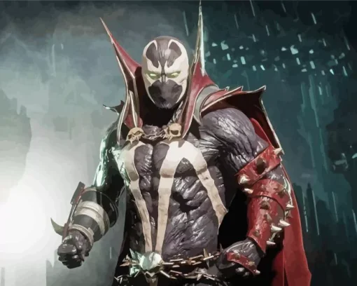 spawn supervillain Diamond With Numbers