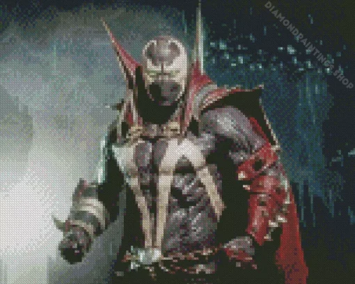 spawn supervillain Diamond With Numbers