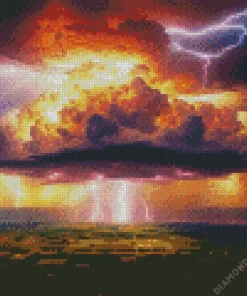 stormy clouds Diamond Paintings