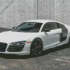 white audi i8 Diamond Paintings