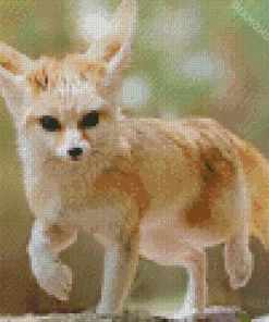 Wild blond fox Diamond Paintings
