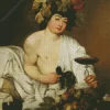bacchus by caravaggio Diamond Paints