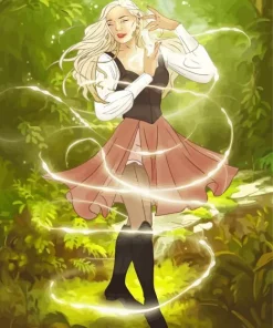 bard girl Diamond Dotz