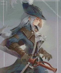 bloodborne lady maria Diamond With Numbers