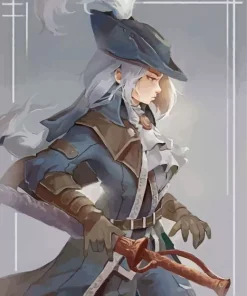 bloodborne lady maria Diamond With Numbers