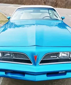 blue 1977 trans am Diamond Paints