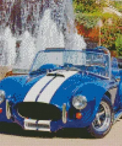 blue ac cobra car Diamond Paints