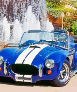 blue ac cobra car Diamond Paints
