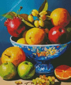 fruit bowl art Diamond Paintings