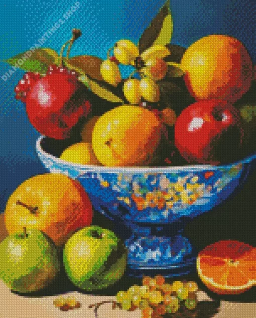 fruit bowl art Diamond Paintings