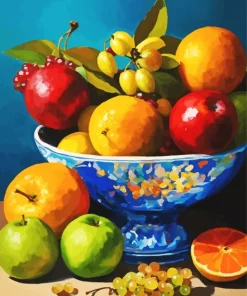 fruit bowl art Diamond Paintings