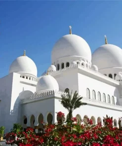 grand bur dubai masjid Diamond With Numbers