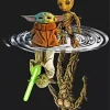 groot and yoda reflection Diamond Dotz