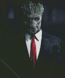 groot in suit Diamond Paintings
