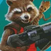 groot rocket racoon fortnite Diamond Paintings
