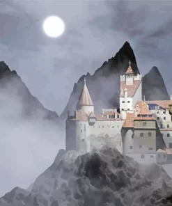 hotel transylvania castle Diamond Paints