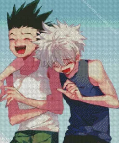 hxh grown up gon and killua Diamond Paintings