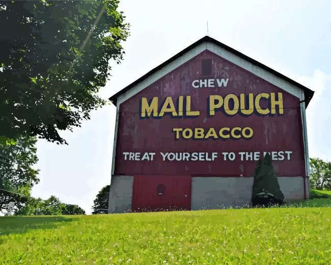 mail pouch barn Diamond With Numbers mail pouch barn Diamond With Numbers