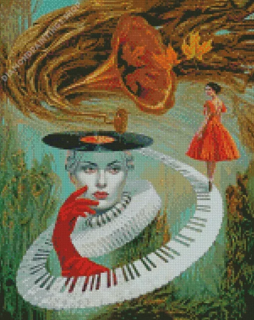 michael cheval sounding silence Diamond Paintings