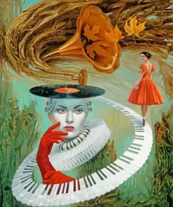michael cheval sounding silence Diamond Paintings